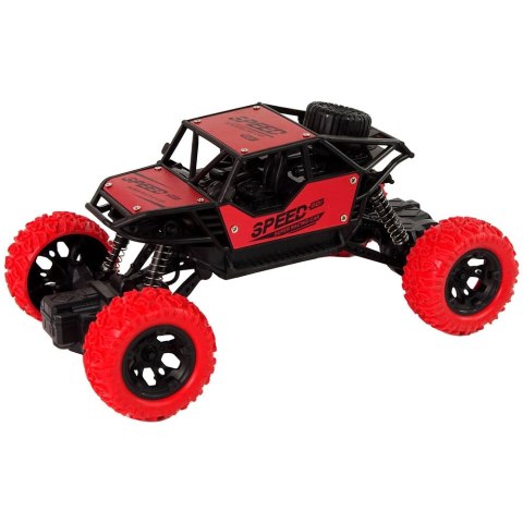 Samochód Zdalnie Sterowane Terenowe R/C 1:18 Czerwone Lean (15153)