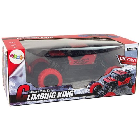Samochód Zdalnie Sterowane Terenowe R/C 1:18 Czerwone Lean (15153)