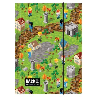 Teczka kartonowa na gumkę A4 mix Derform (TGA4B7A61)