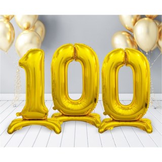 Balon gumowy Beauty&Charm cyfra stojąca złota złota Godan (BC-ASZ0)