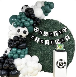 Balon gumowy zestaw balonów 78 elementów piłka nożna mix Antella
