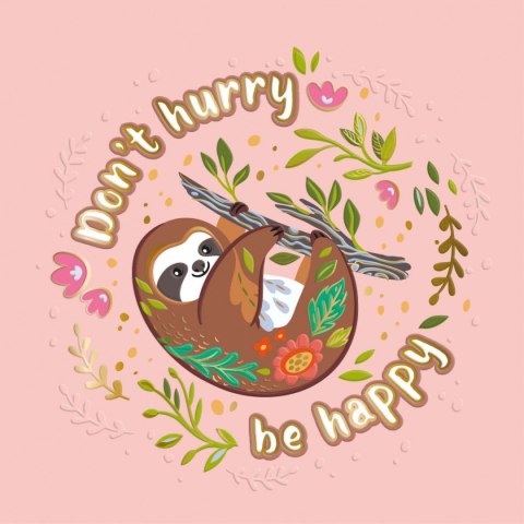 Kartka składana KW Leniwiec na gałęzi kw Henry (5905701485154)