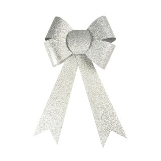 Kokarda srebrna brokatowa duża 29cm Arpex (BN5441SRE-0615)