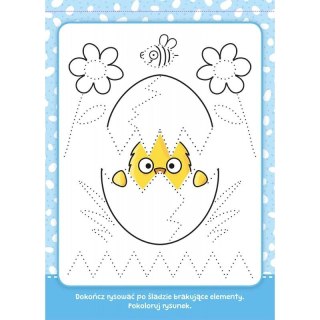 Książeczka edukacyjna Edukacyjne malowanki przedszkolaka. Rysuję zwierzęta Aksjomat