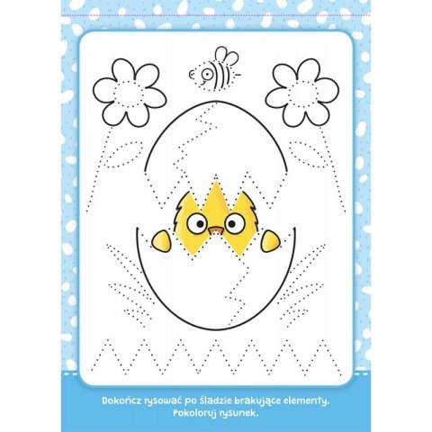 Książeczka edukacyjna Edukacyjne malowanki przedszkolaka. Rysuję zwierzęta Aksjomat