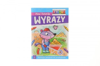 Książeczka edukacyjna Piszę i koloruję. Wyrazy. Aksjomat