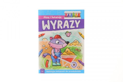 Książeczka edukacyjna Piszę i koloruję. Wyrazy. Aksjomat