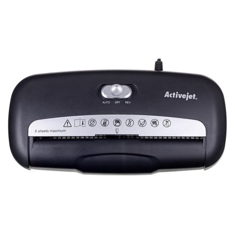 Niszczarka ASH-0601S czarny Activejet (BIUACJNIS0001)