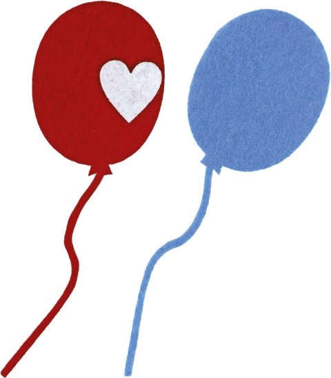 Ozdoba filcowa Craft-Fun Series baloniki Titanum (20CR0312-21)