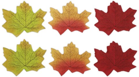 Ozdoba materiałowa Craft-Fun Series Liście 30 szt Titanum (DIY-E-24 (76))