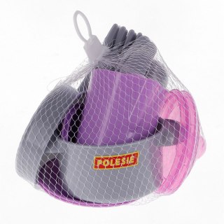 Artykuły kuchenne zestaw naczyń Nastka na 2 osoby 18 elementów Polesie (79978)