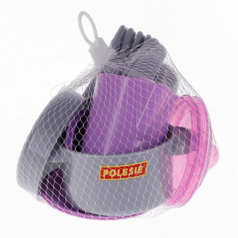 Artykuły kuchenne zestaw naczyń Nastka na 2 osoby 18 elementów Polesie (79978)