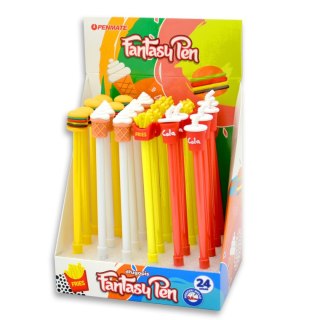 Długopis fantazyjny WOOD wkład niebieski 0,8mm Penmate (TT8514)