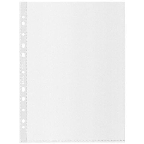 Koszulki na dokumenty Recycled groszkowa A4 kolor: bezbarwny typu U 100 mic. Esselte (627501)