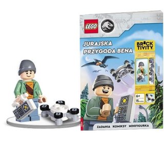 Książeczka edukacyjna LEGO® Jurassic World™. Jurajska przygoda Bena Ameet (LNC 6208)