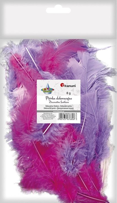 Piórka Craft-Fun Series mix Titanum (16079G)