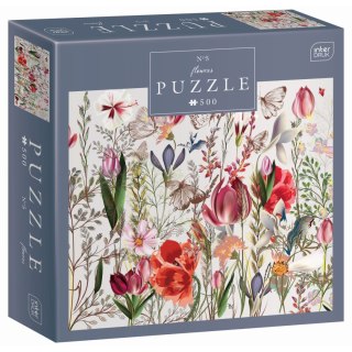 Puzzle FLOWERS 5 PUZZLE 500 500 el. Interdruk (5902277370082)