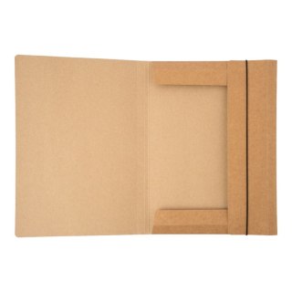 Teczka do podpisu eco A4 szara tektura Narcissus