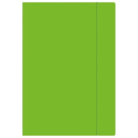 Teczka kartonowa na gumkę A3 mix Interdruk (TEGUFLUOA3)