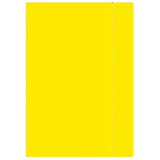 Teczka kartonowa na gumkę A3 mix Interdruk (TEGUFLUOA3)