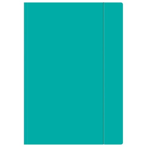 Teczka kartonowa na gumkę A3 mix Interdruk (TEGUFLUOA3)