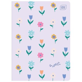 Zeszyt SWEET A5 32k. 70g linia kolor Interdruk