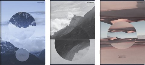 Zeszyt UNNATURAL LANDSCAPE A4 60k. 70g krata Top 2000 (400181616)