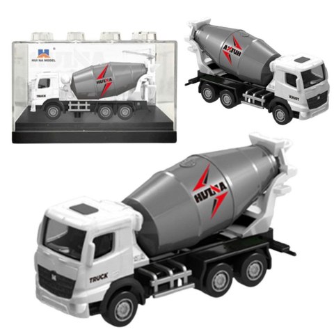 Ciężarówka betoniarka metalowa 8cm Lean (22734)