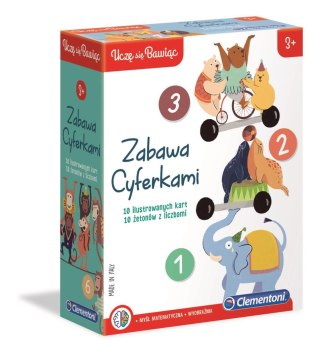 Gra edukacyjna Zabawa z cyferkami Clementoni (50090)