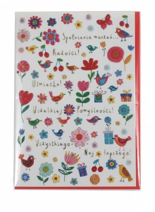 Kartka składana Karnet A5 Łąka II A5 Henry (5908451980894)