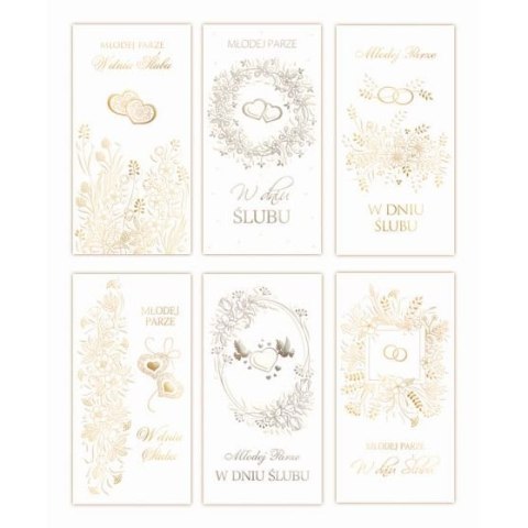 Kartka składana Ślub DL Merigraf (5902221809101)