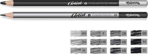 Kredki ołówkowe metalowe pudełko 12 kol. Colorino Kids (80118PTR)