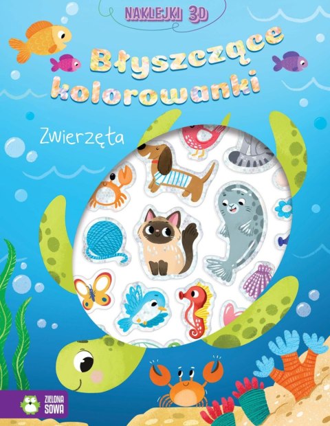 Książka dla dzieci Diamentowe kolorowanki. Zwierzęta Aksjomat