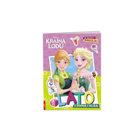 Książka dla dzieci Kraina lodu. Lato z Anną i Elsą Ameet