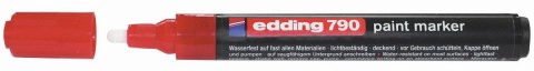 Marker olejowy 790 wkład czerwony 2,0-3,0mm okrągła końcówka Edding
