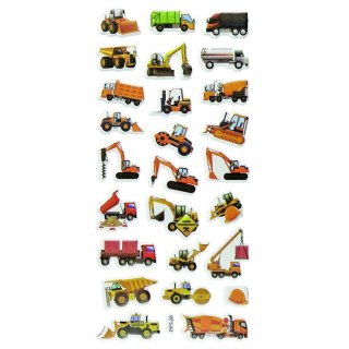 Naklejka (nalepka) Craft-Fun Series pojazdy budowlane Titanum (PPT28)