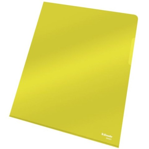 Ofertówka A4 kolor: żółty typu L 150 mic. Esselte (55431)
