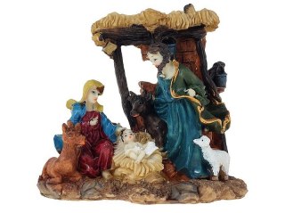 Ozdoba świąteczna szopka betlejemska 15x13x6cm Adar (596528)