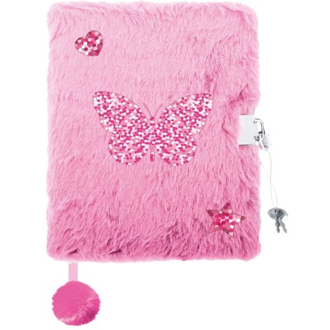 Pamiętnik MY LITTLE FRIEND SHINY BUTTERFLY A5 St.Majewski