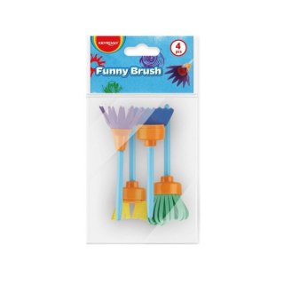 Pędzel 4 szt Keyroad (KR971858)