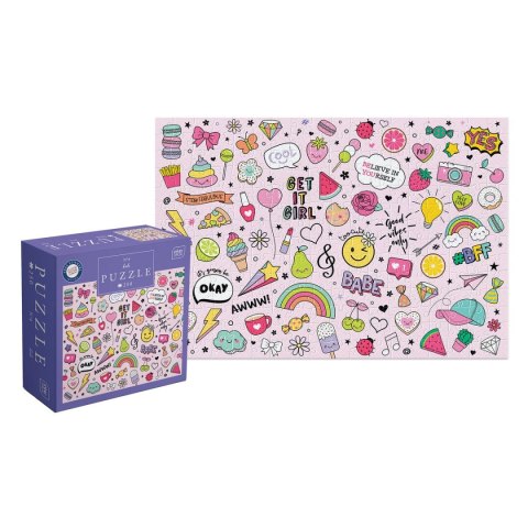 Puzzle KIDS 4 ICONS 5902277368959 250 el. Interdruk (250 el)