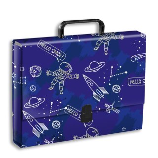 Teczka kartonowa na zatrzask geometria A4 mix Penmate (TT8130)