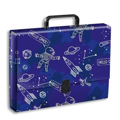 Teczka kartonowa na zatrzask geometria A4 mix Penmate (TT8130)