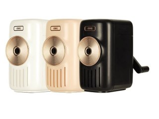 Temperówka grająca NA KORBKĘ biały Deli (E71165_black)