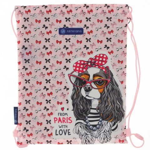 Worek na buty Astrabag Sweet Dogs with Bows Astra (507021014)