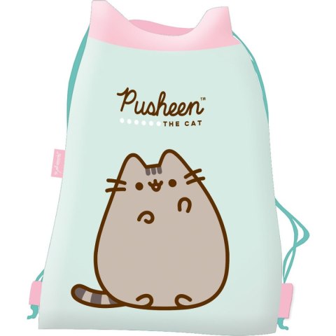 Worek na buty Tuba PUSHEEN mint 5903235663208 Bambino