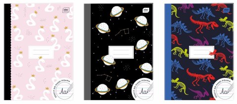 Zeszyt A4 32k. linia kolor Interdruk (ZEA432K=)