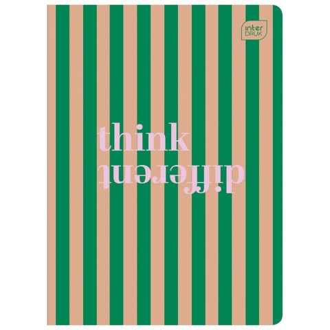 Zeszyt MAT+UV A5 60k. 70g krata Interdruk