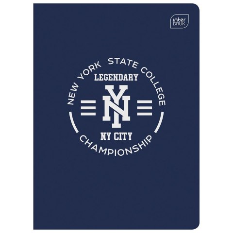 Zeszyt MAT+UV A5 60k. 70g krata Interdruk