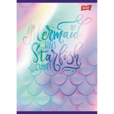 Zeszyt Mermaid A5 16k. krata Unipap